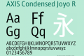 AXIS Condensed Joyo