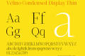 Velino Condensed Display