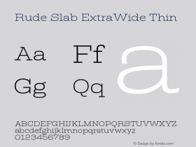 Rude Slab ExtraWide