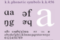 k.k.phonetic symbols