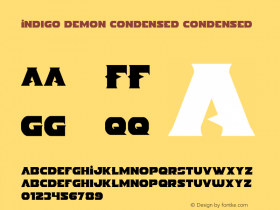 Indigo Demon Condensed