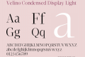 Velino Condensed Display