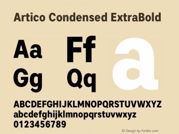 Artico Condensed