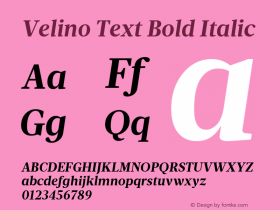 Velino Text