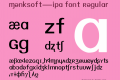 Menksoft__ipa font