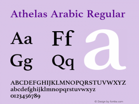 Athelas Arabic