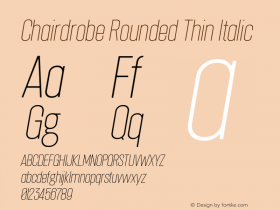 Chairdrobe Rounded