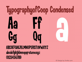 TypographyofCoop