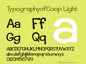 TypographyofCoop