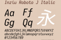 Inziu Roboto J