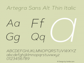 Artegra Sans Alt