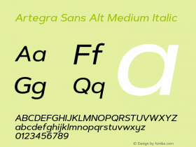 Artegra Sans Alt