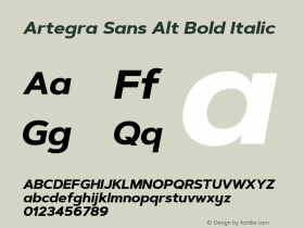 Artegra Sans Alt