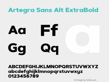 Artegra Sans Alt