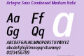 Artegra Sans Condensed