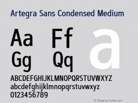 Artegra Sans Condensed