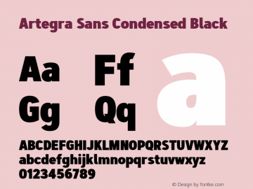 Artegra Sans Condensed