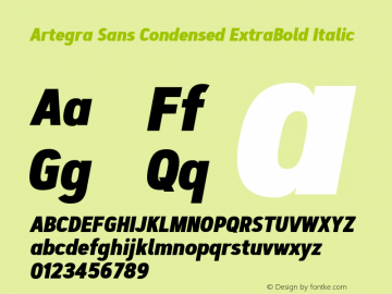 Artegra Sans Condensed