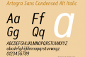 Artegra Sans Condensed Alt