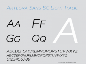 Artegra Sans SC