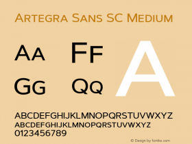 Artegra Sans SC