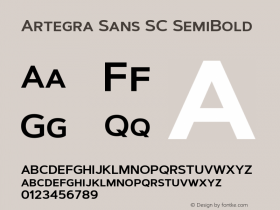 Artegra Sans SC