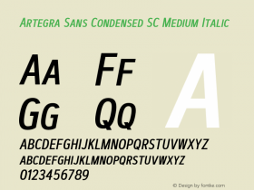 Artegra Sans Condensed SC