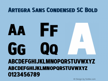 Artegra Sans Condensed SC