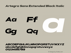 Artegra Sans Extended