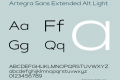 Artegra Sans Extended Alt