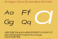 Artegra Sans Extended Alt