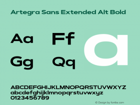 Artegra Sans Extended Alt