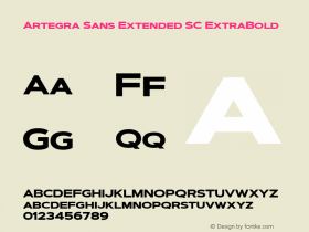 Artegra Sans Extended SC