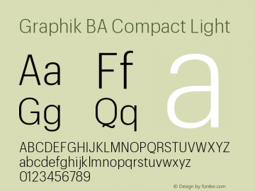 Graphik BA Compact