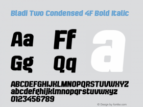 Bladi Two Condensed 4F