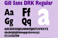 Gill Sans DRK