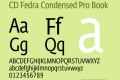 CD Fedra Condensed Pro