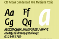 CD Fedra Condensed Pro