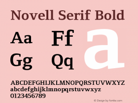 Novell Serif