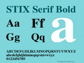 STIX Serif