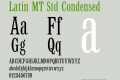 Latin MT Std