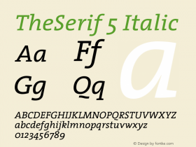 TheSerif 5