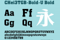CHei3TGB-Bold-U
