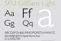 SFU GillSans