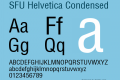 SFU Helvetica