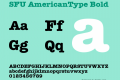 SFU AmericanType