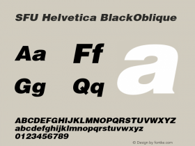 SFU Helvetica