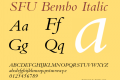 SFU Bembo