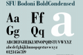 SFU Bodoni