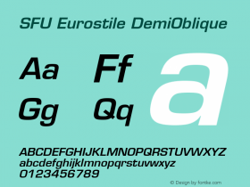 SFU Eurostile